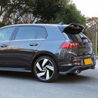 CS Style Gloss Black Roof Spoiler for VW Golf MK8 GTI 21-Present