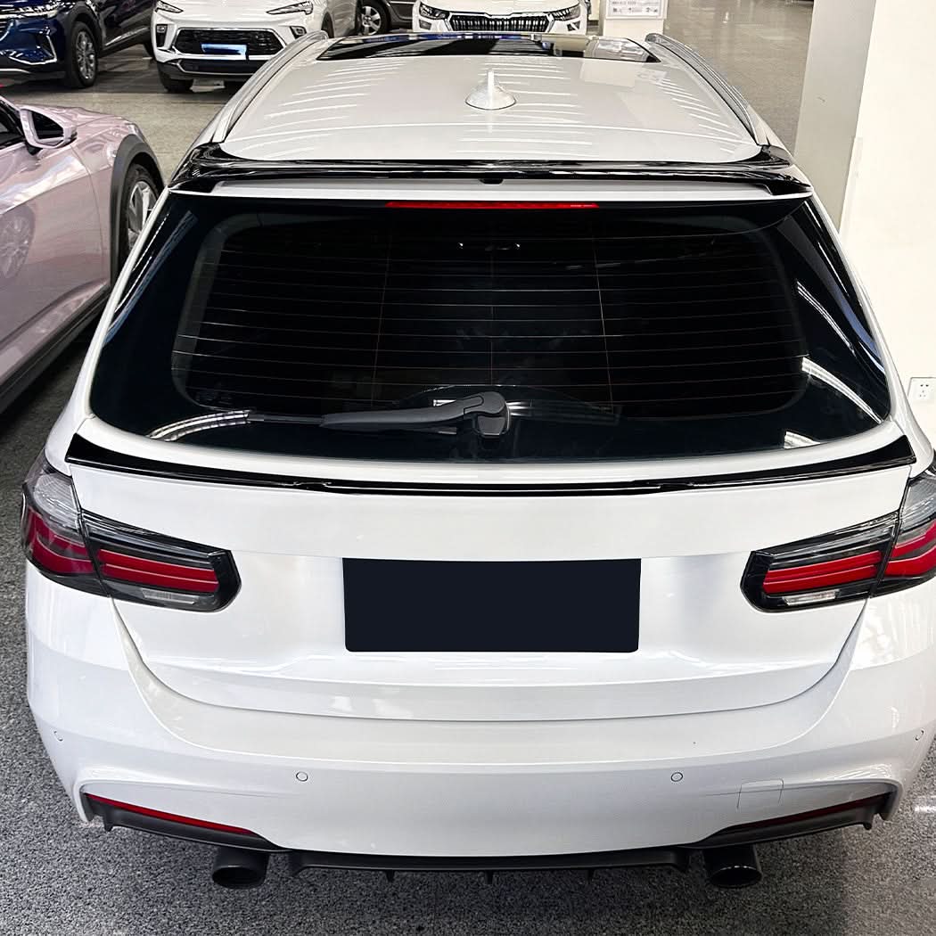Gloss Black Mid Spoiler for BMW F31 3 Series 12-19