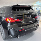 Gloss Black Mid Spoiler for BMW F40 1 Series 19-24