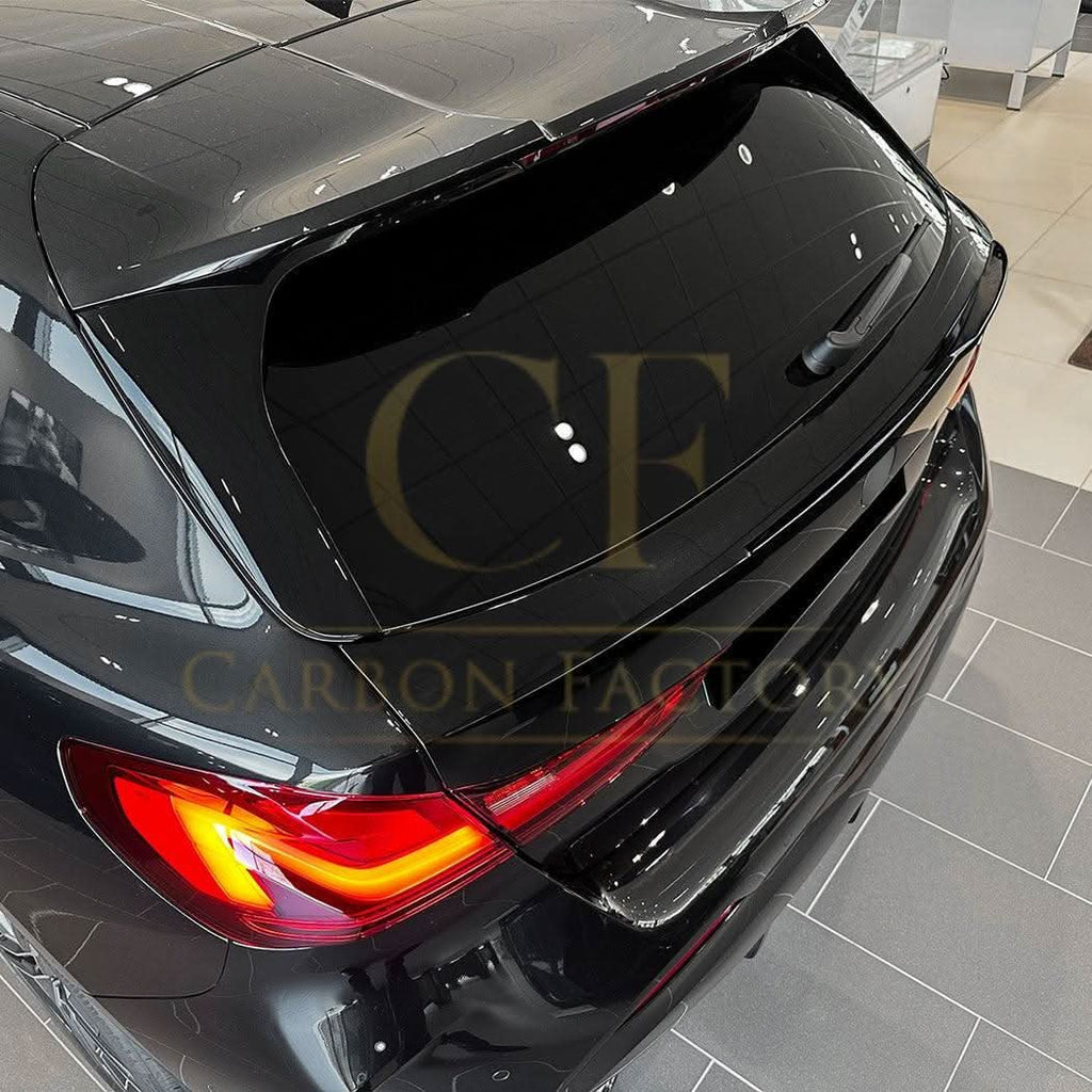 Gloss Black Mid Spoiler for BMW F40 1 Series 19-24