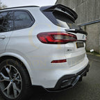 Gloss Black Body Kit Splitter Diffuser Side Skirts Spoiler for BMW G05 X5 19-22