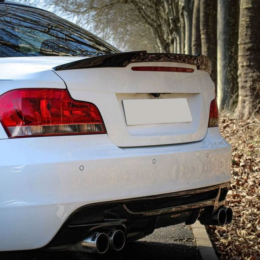M4 Style Gloss Black Boot Spoiler for BMW 1 Series E82 2007-2013