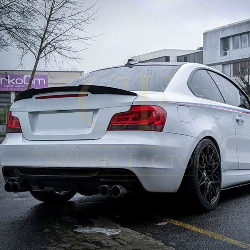 M4 Style Gloss Black Boot Spoiler for BMW 1 Series E82 2007-2013