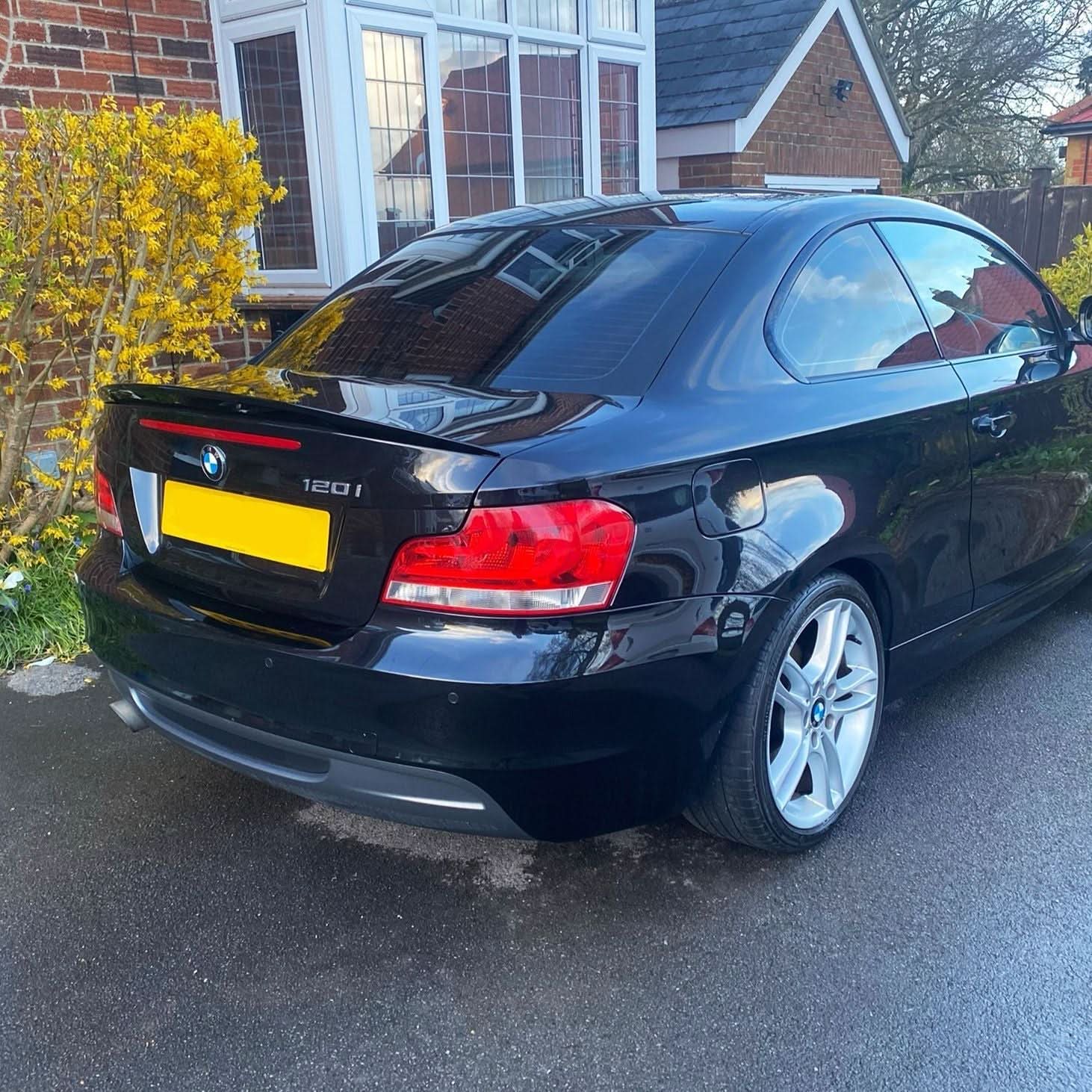 MP Style Gloss Black Boot Spoiler for BMW 1 Series E82 2007-2013