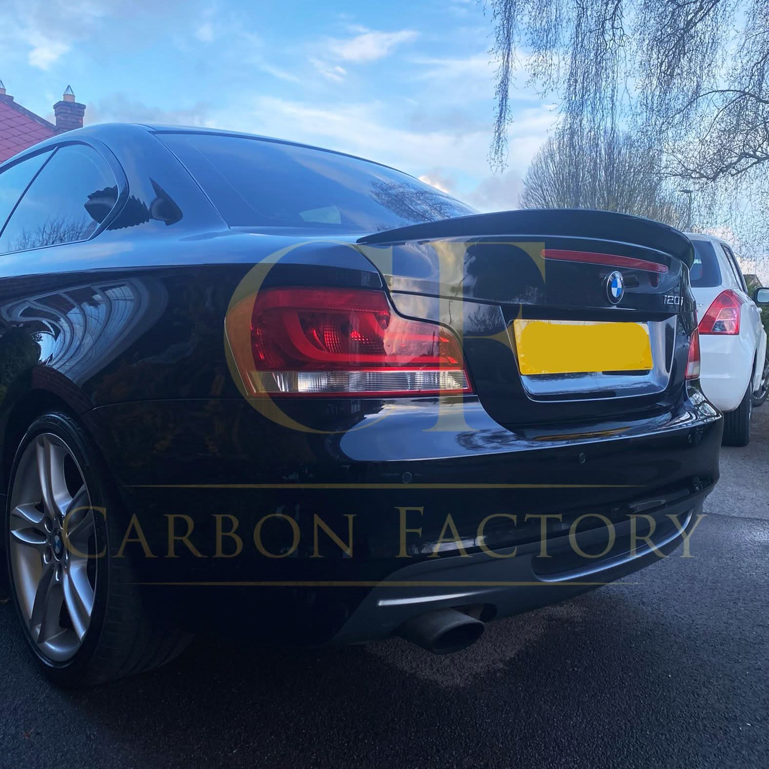 MP Style Gloss Black Boot Spoiler for BMW 1 Series E82 2007-2013