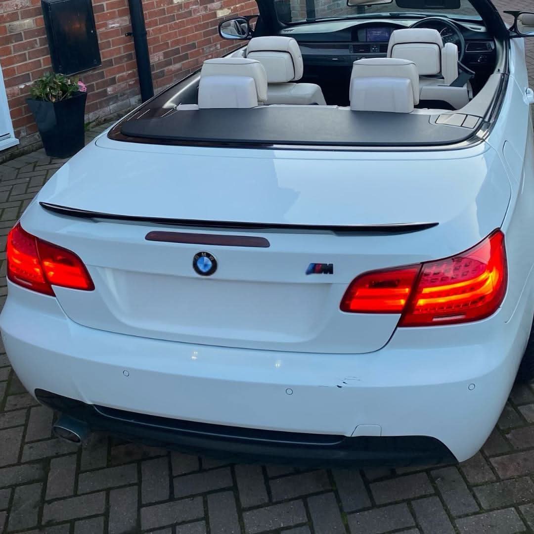 MP Style Gloss Black Boot Spoiler for BMW 3 Series E93 Convertible inc M3 05-13