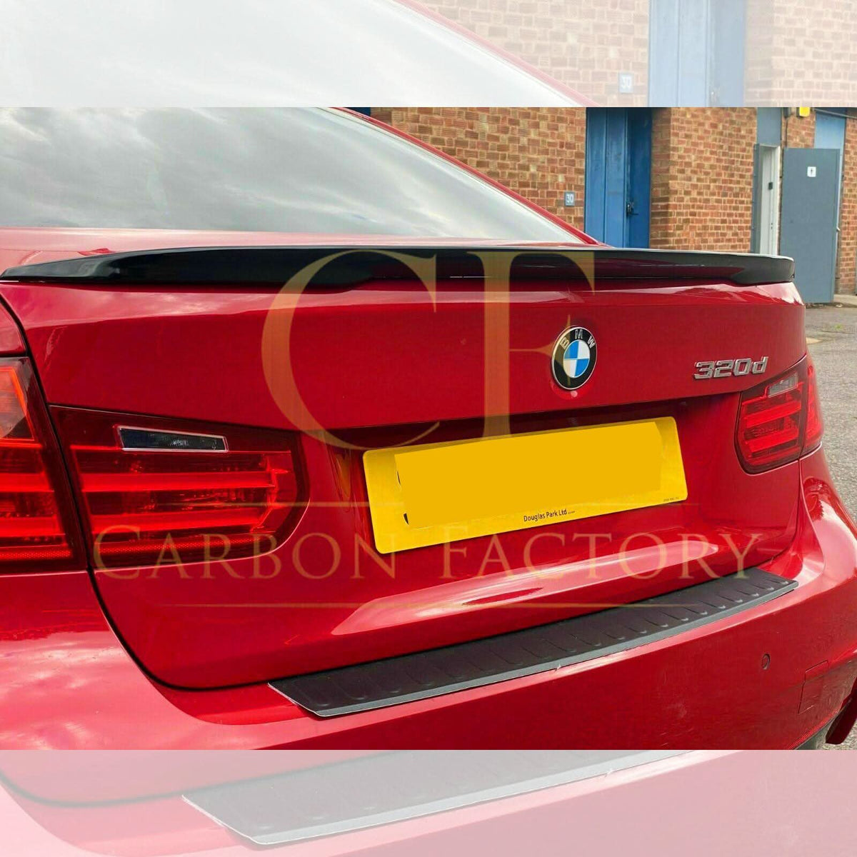 MP Style Gloss Black Boot Spoiler for BMW 3 Series F30 F80 Saloon inc M3 12-19