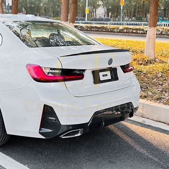 P Style Gloss Black Boot Spoiler for BMW G20 3 Series G80 M3 19-Present