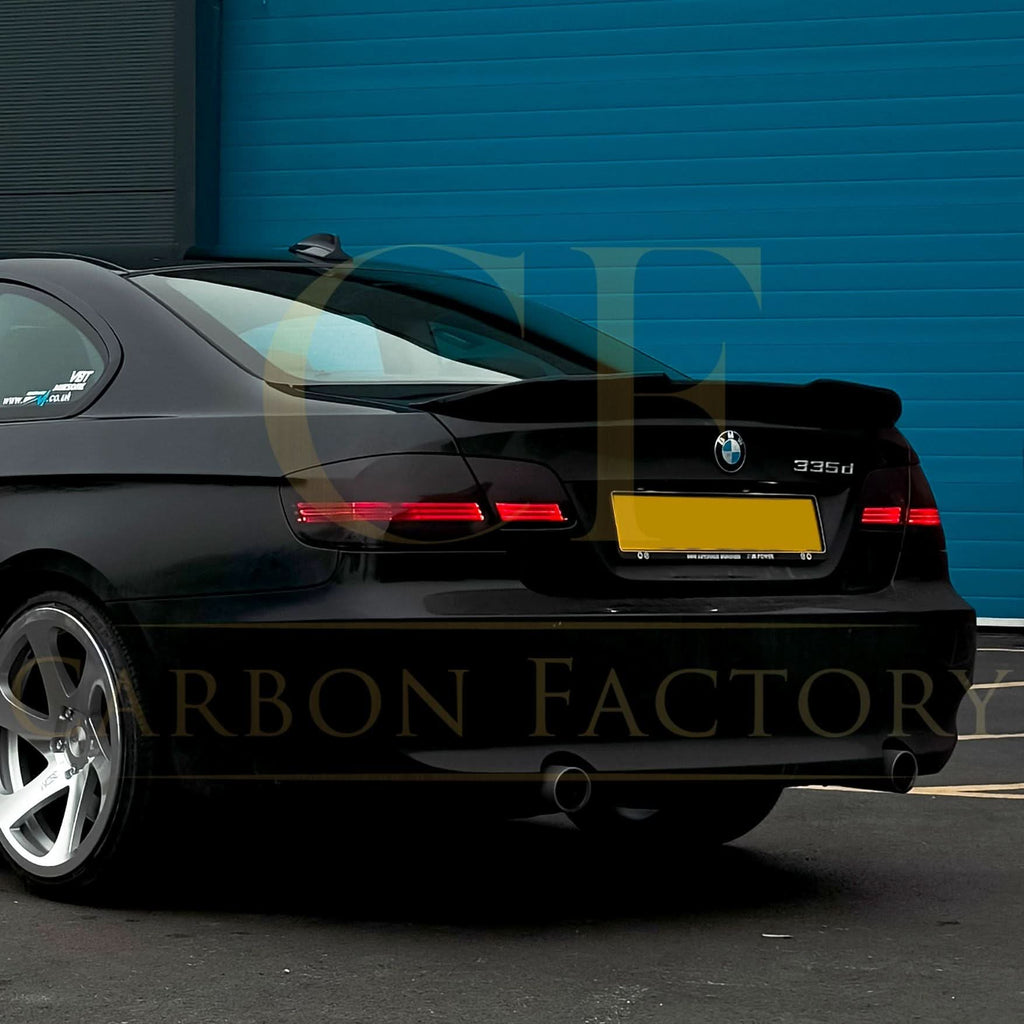 PSM Style Gloss Black Boot Spoiler for BMW 3 Series E92 Coupe inc M3 05-11