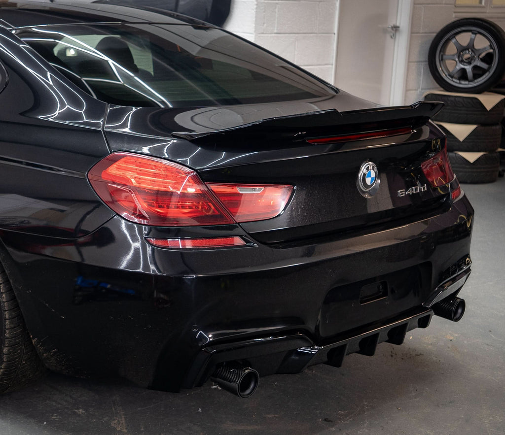 PSM Style Gloss Black Boot Spoiler for BMW 6 Series F06 F13 inc M6 11-18