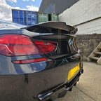 PSM Style Gloss Black Boot Spoiler for BMW 6 Series F06 F13 inc M6 11-18