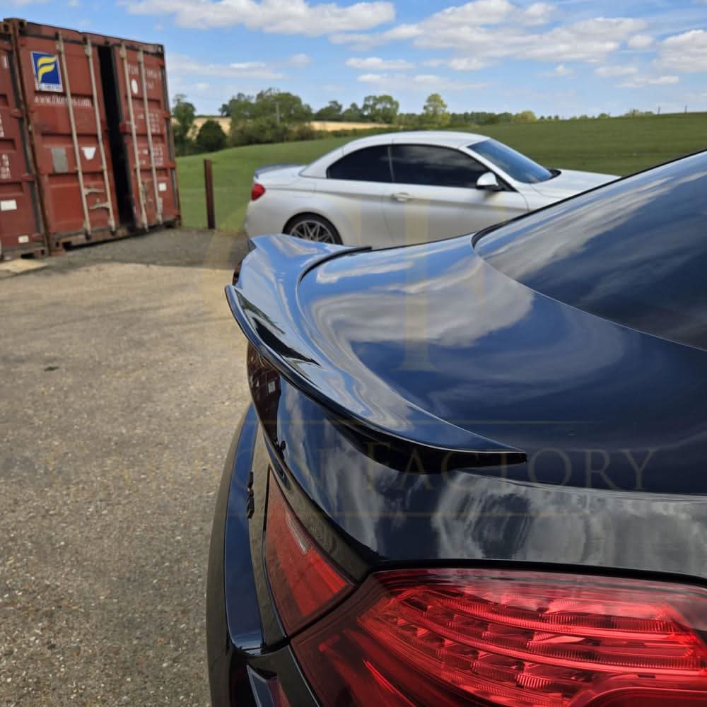 PSM Style Gloss Black Boot Spoiler for BMW 6 Series F06 F13 inc M6 11-18