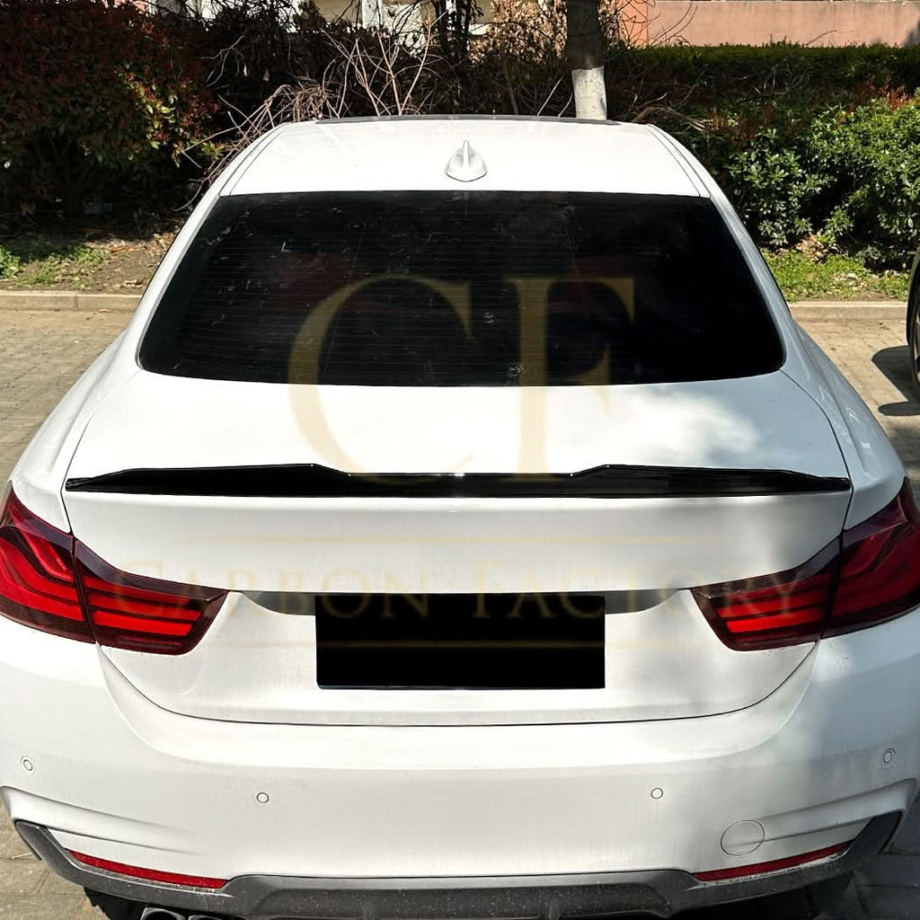Small PSM Style Gloss Black Spoiler for BMW F32 4 Series Coupe 14-20