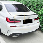 Small V Style Gloss Black Boot Spoiler for BMW G20 3 Series G80 M3 19-Present