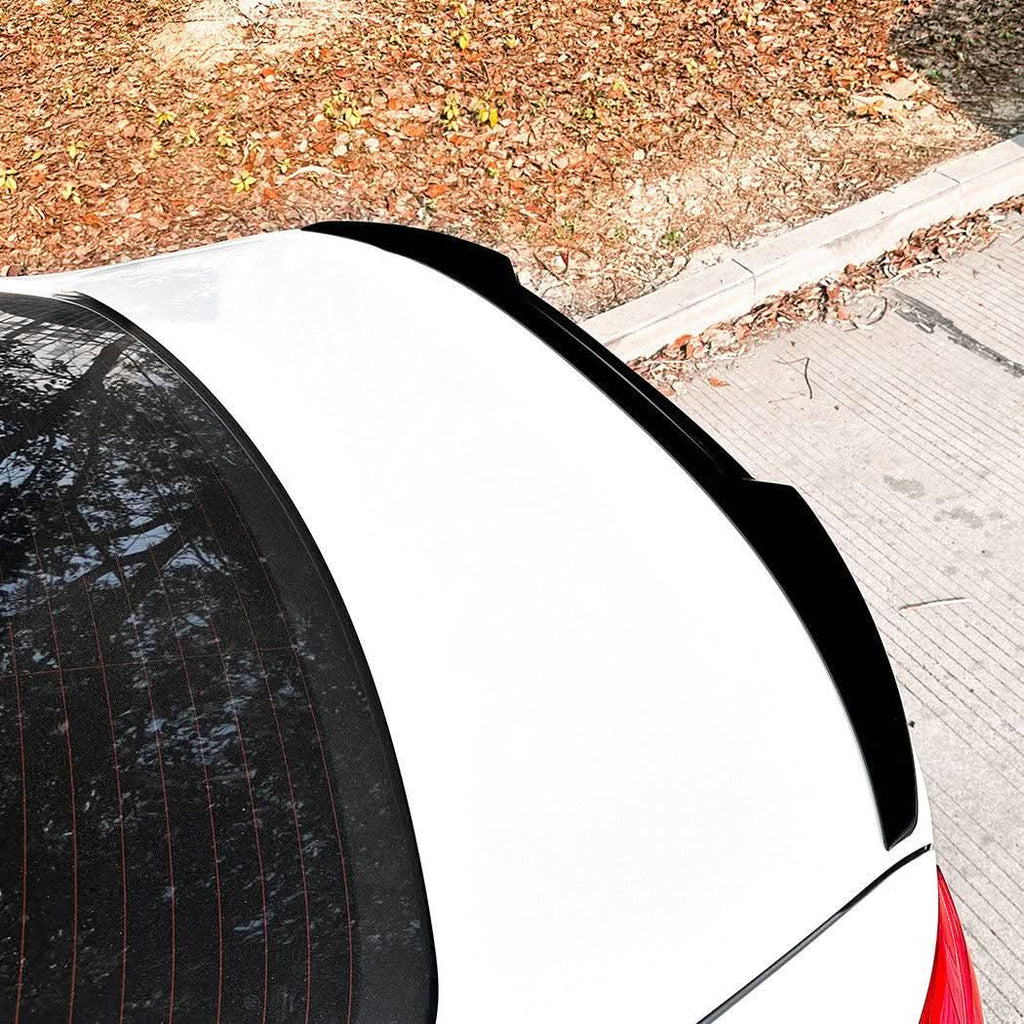 Small V Style Gloss Black Spoiler for BMW F30 3 Series F80 M3 12-19