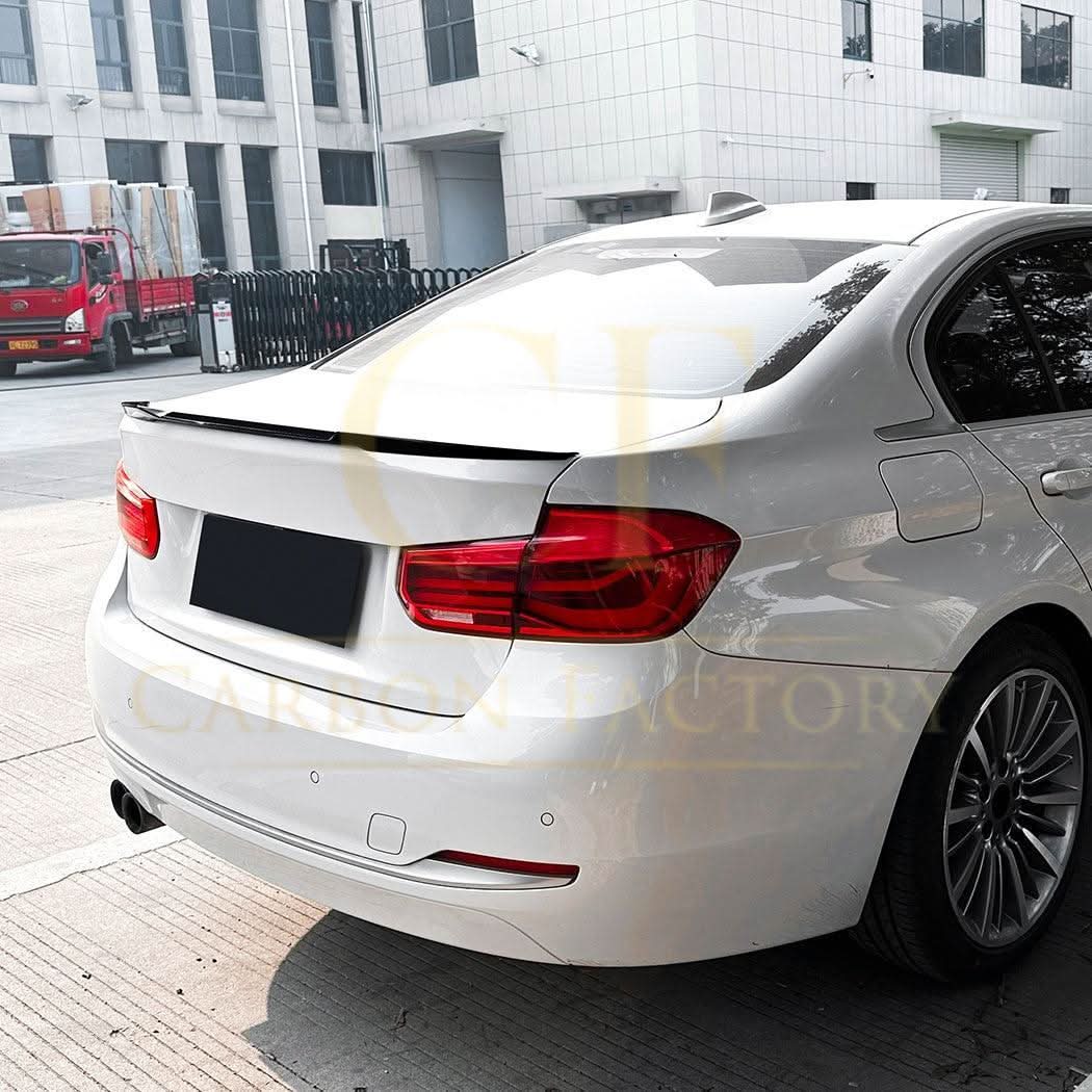Small V Style Gloss Black Spoiler for BMW F30 3 Series F80 M3 12-19