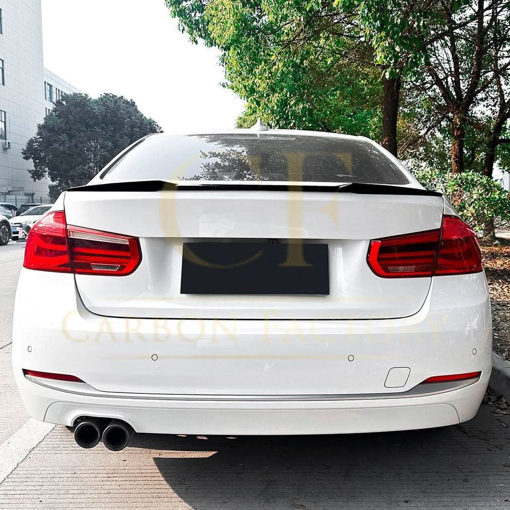 Small V Style Gloss Black Spoiler for BMW F30 3 Series F80 M3 12-19