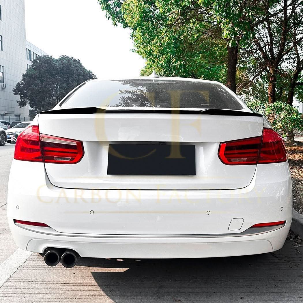Small V Style Gloss Black Spoiler for BMW F30 3 Series F80 M3 12-19