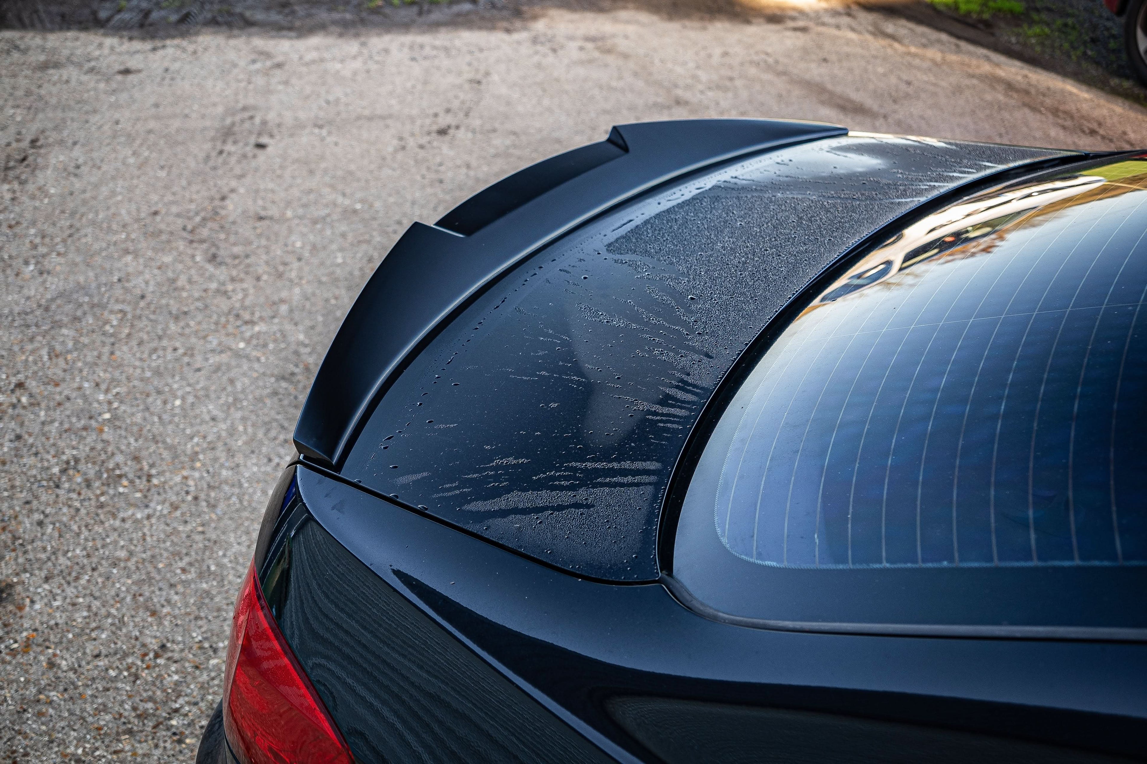 V Style Gloss Black Boot Spoiler for BMW 3 Series E92 Coupe inc M3 05-11