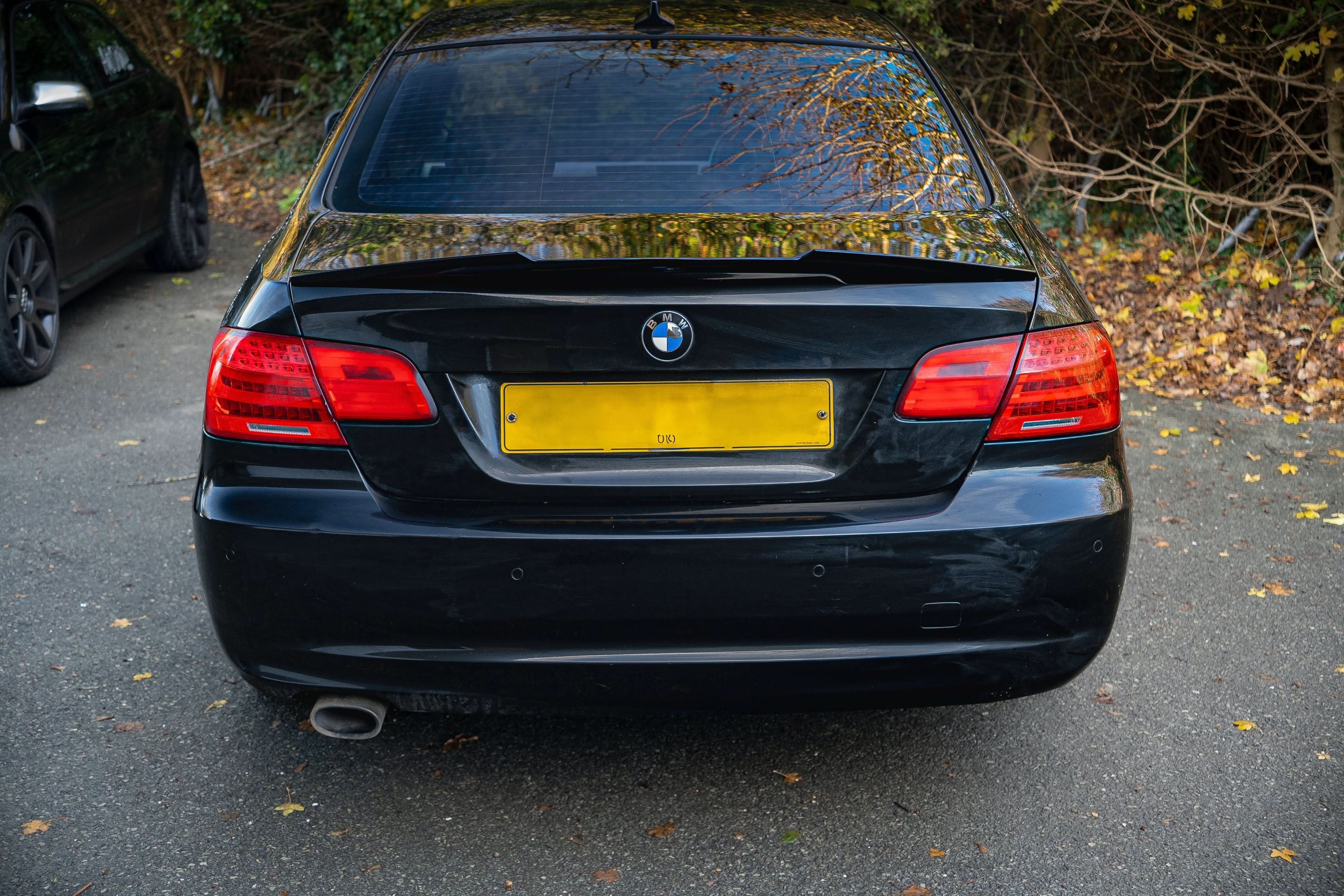 V Style Gloss Black Boot Spoiler for BMW 3 Series E92 Coupe inc M3 05-11