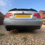 V Style Gloss Black Boot Spoiler for BMW 3 Series E93 Convertible inc M3 05-13