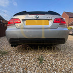 V Style Gloss Black Boot Spoiler for BMW 3 Series E93 Convertible inc M3 05-13