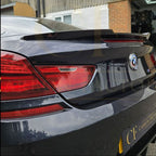 V Style Gloss Black Boot Spoiler for BMW 6 Series F06 F13 inc M6 11-18
