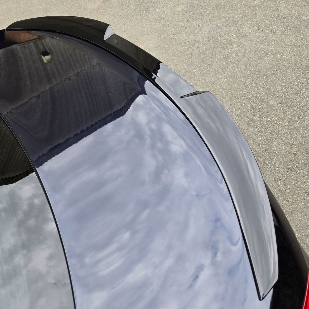 V Style Gloss Black Boot Spoiler for BMW 6 Series F06 F13 inc M6 11-18