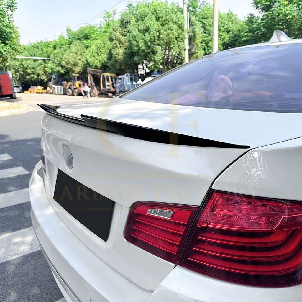 V Style Gloss Black Boot Spoiler for BMW F10 5 Series 10-17