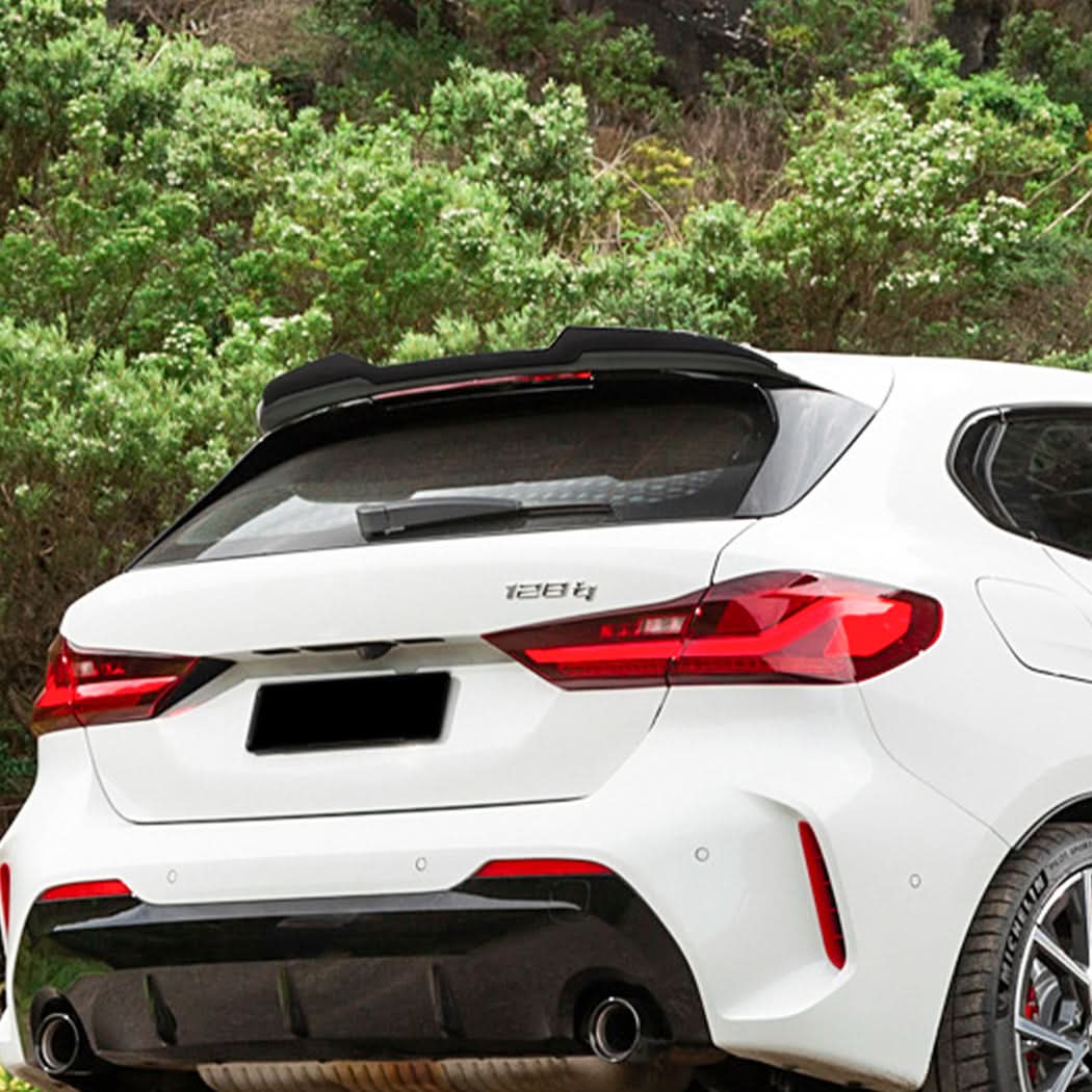 V Style Gloss Black Boot Spoiler for BMW F40 F70 1 Series 19-26