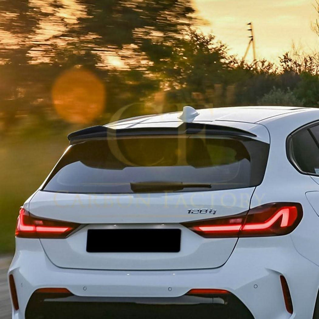 V Style Gloss Black Boot Spoiler for BMW F40 F70 1 Series 19-26