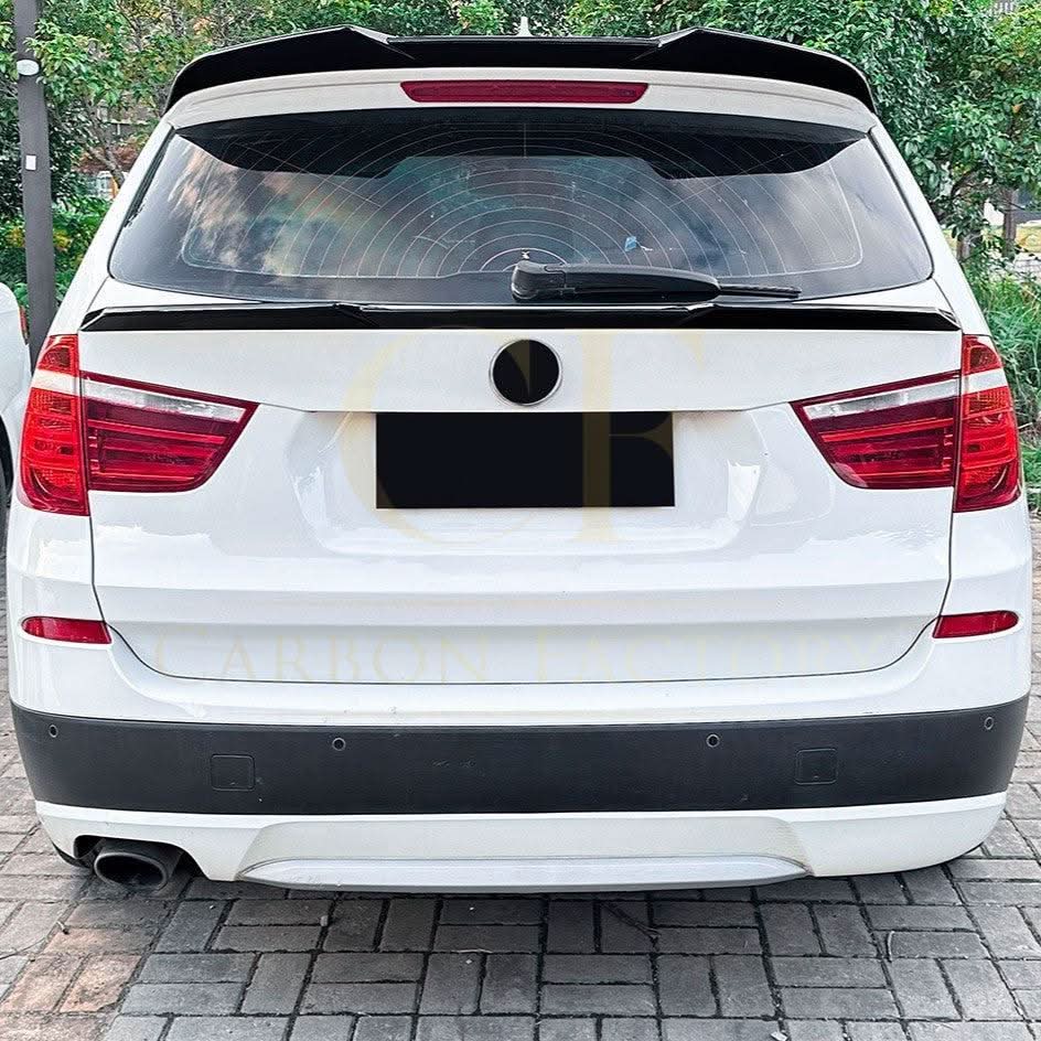 V Style Gloss Black Mid Spoiler for BMW F25 X3 11-17