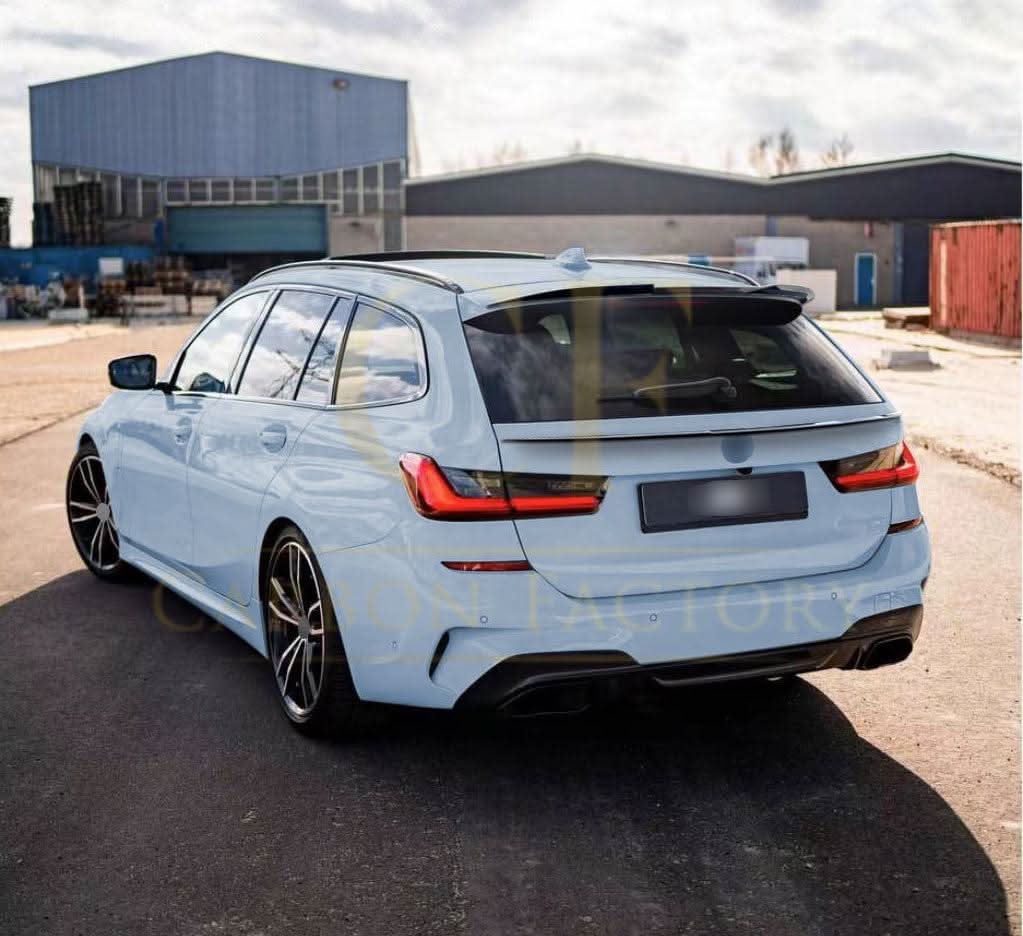 V Style Gloss Black Mid Spoiler for BMW G21 3 Series G81 M3 19-Present