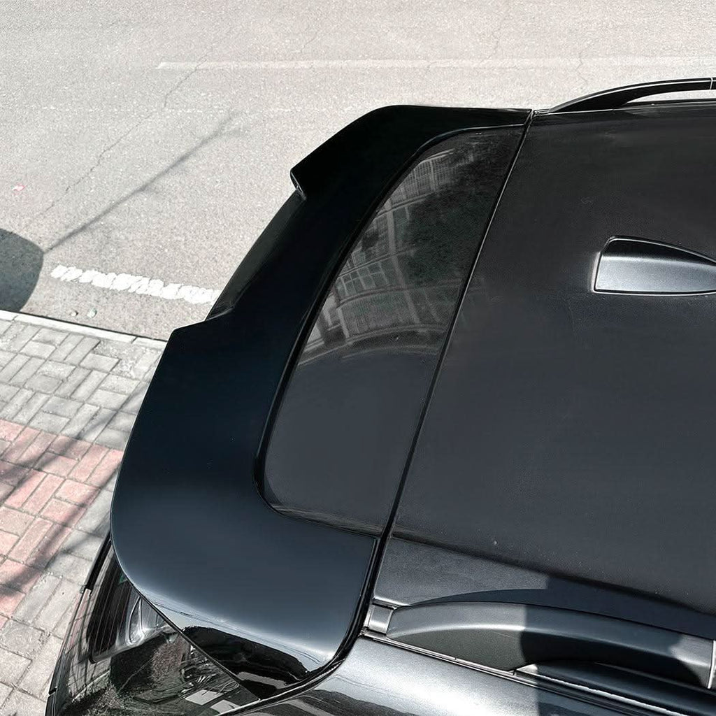V Style Gloss Black Roof Spoiler for BMW E70 X5 08-14