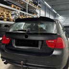 V Style Gloss Black Roof Spoiler for BMW E91 Estate 3 Series 05-13