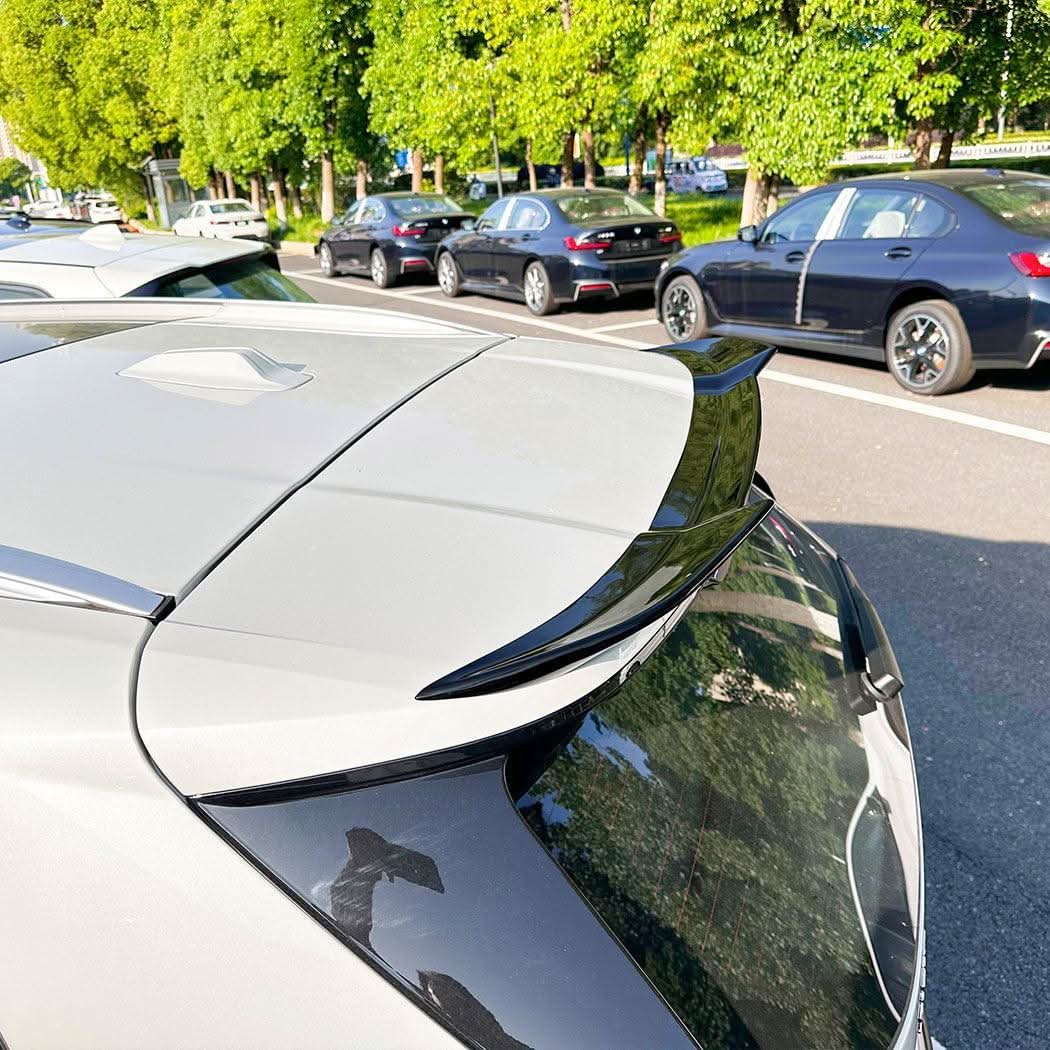 V Style Gloss Black Roof Spoiler for BMW U11 X1 2023-Present