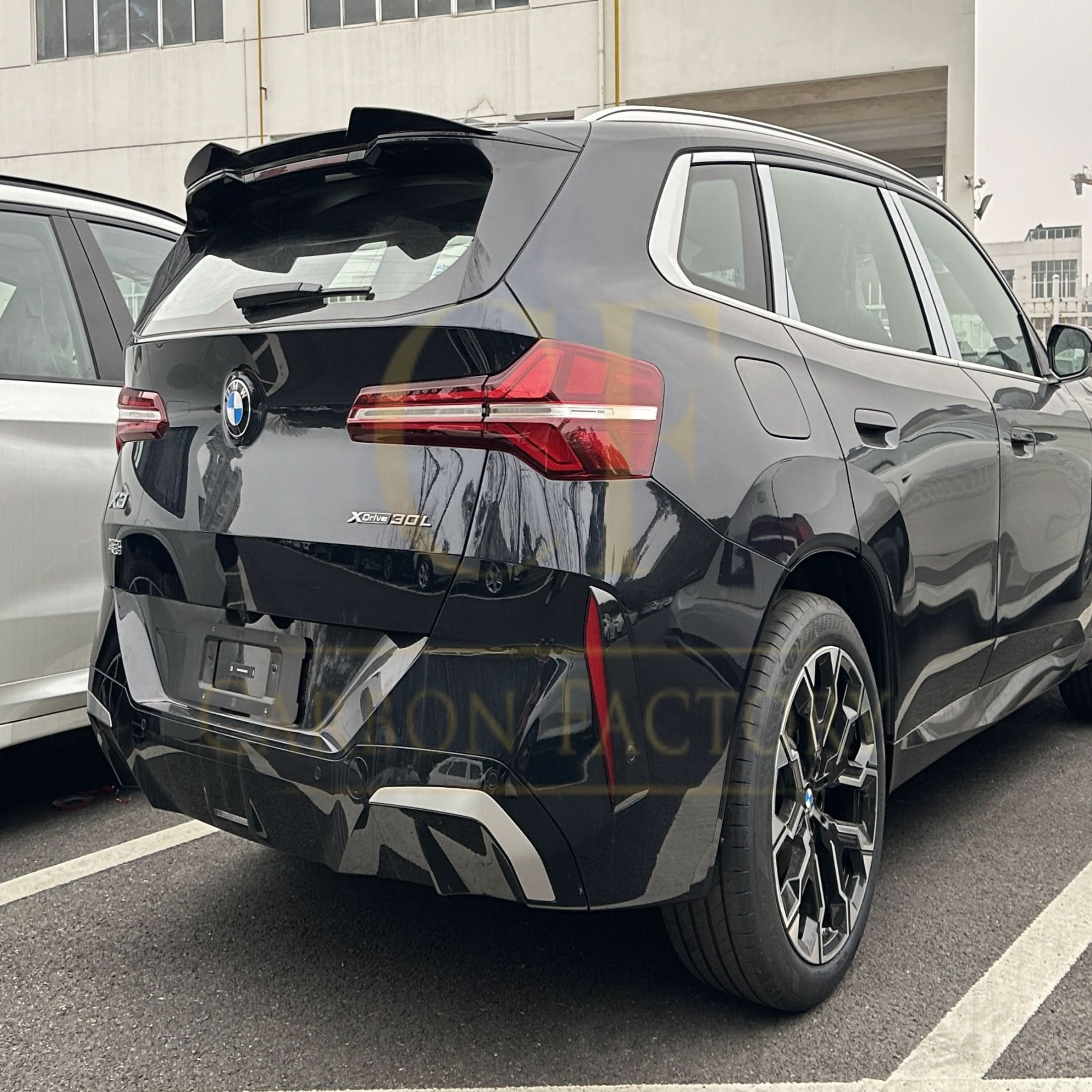 V Style Gloss Black Side Roof Spoiler for BMW G45 X3 25-Present