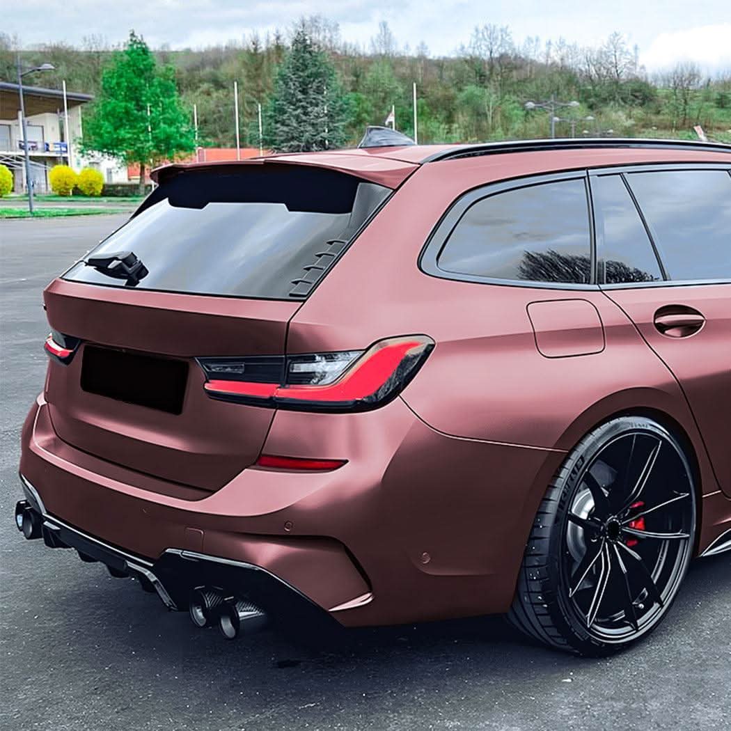 V Style Gloss Black Side Spoiler for BMW G21 3 Series G81 M3 19-Present