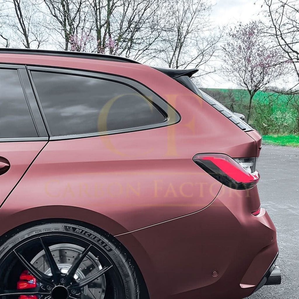 V Style Gloss Black Side Spoiler for BMW G21 3 Series G81 M3 19-Present