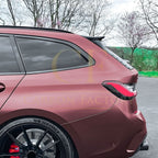 V Style Gloss Black Side Spoiler for BMW G21 3 Series G81 M3 19-Present