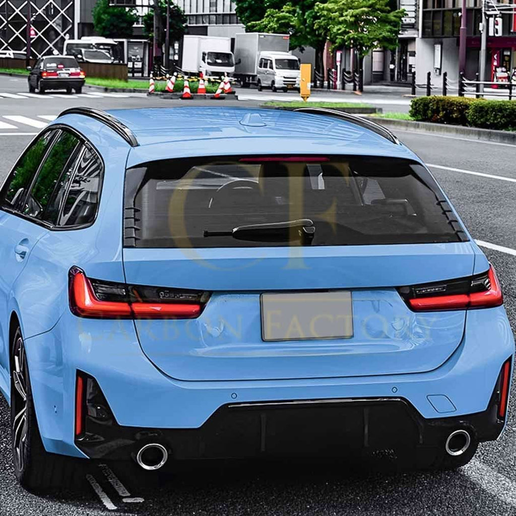 V Style Gloss Black Side Spoiler for BMW G21 3 Series G81 M3 19-Present