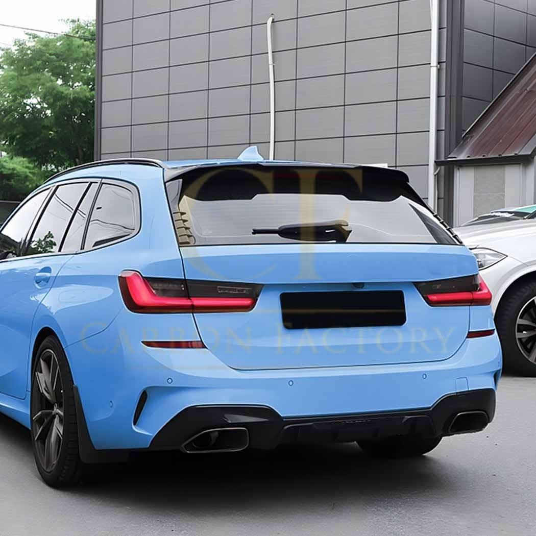 V Style Gloss Black Side Spoiler for BMW G21 3 Series G81 M3 19-Present
