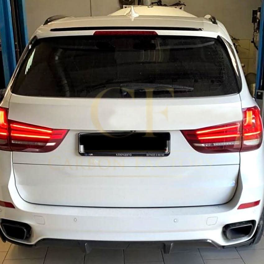 V1 Style Gloss Black Roof Spoiler for BMW F15 X5 14-18