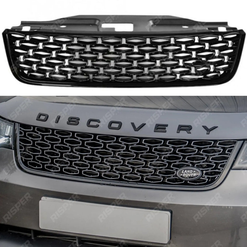 Grill Gloss Black For Land Rover Discovery 5 Dynamic Front