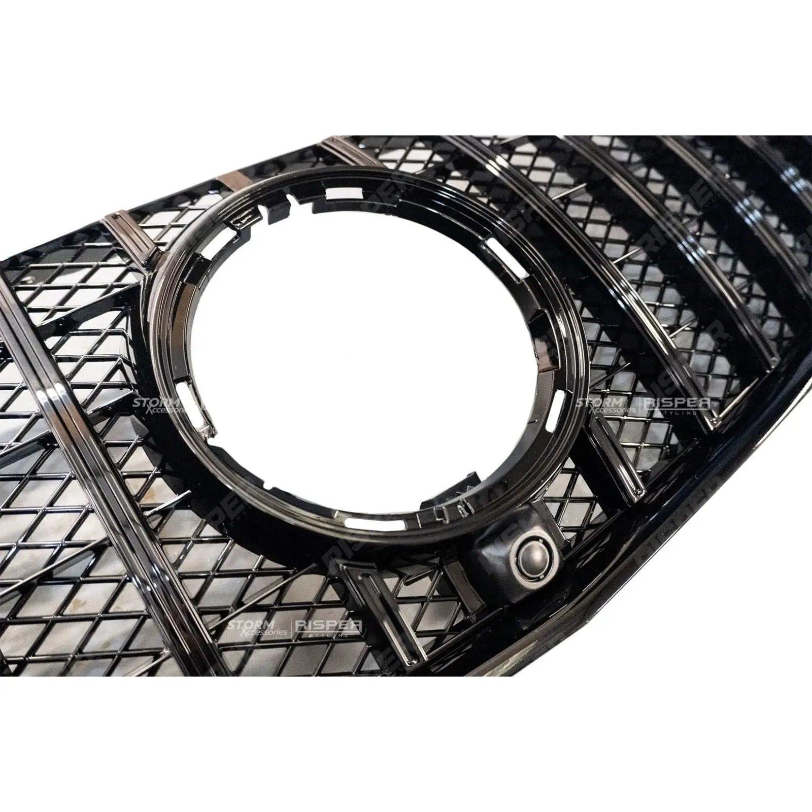 GT Front Grille Gloss Black For Mercedes Vito W447 Pre Facelift 2016-2019