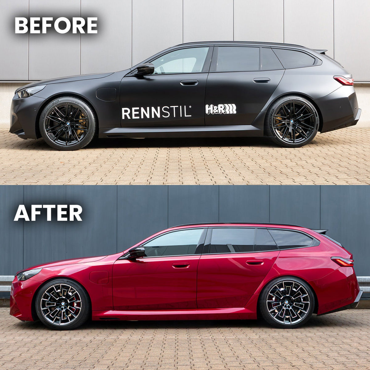 H&R BMW G99 M5 Touring Height Adjustable Lowering Springs