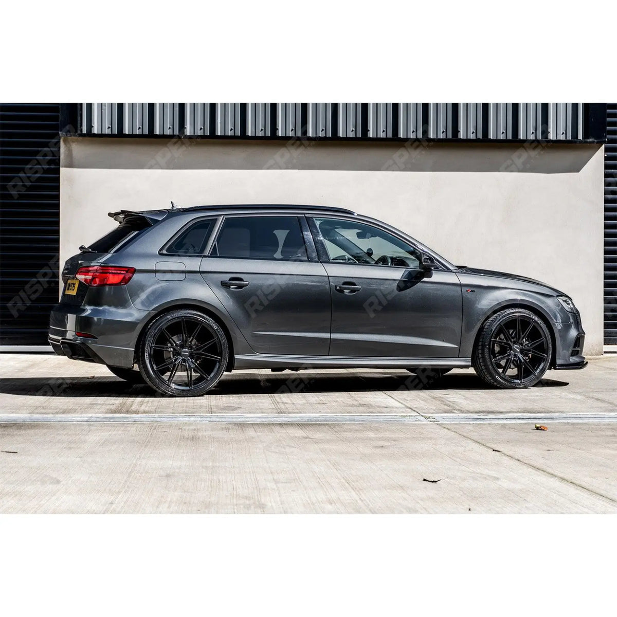 Hatch Rear Spoiler Cap In Gloss Black For Audi A3 (8V) 2014-2020