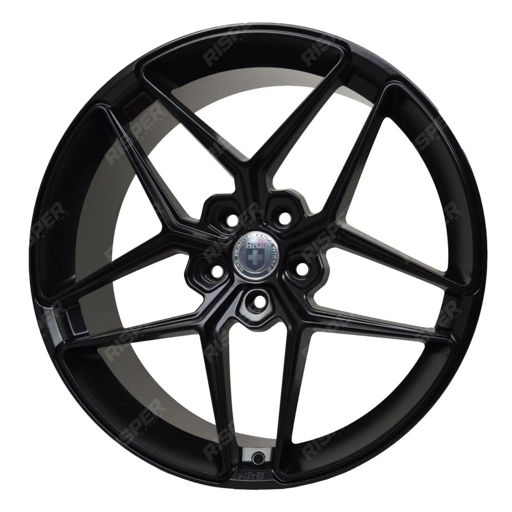 HRE 20 Inch 5x114.3 For Tesla Alloy Wheels Satin Black 20x8.5 Multi-Spoke