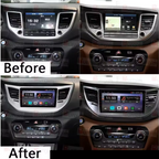 Hyundai Tucson TL Apple Carplay / Android Auto 9" Stereo Upgrade 2015-2018