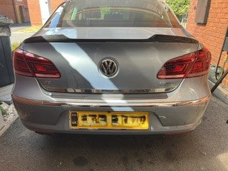 V Style Carbon Fibre Boot Spoiler for VW Passat CC B7 11-18